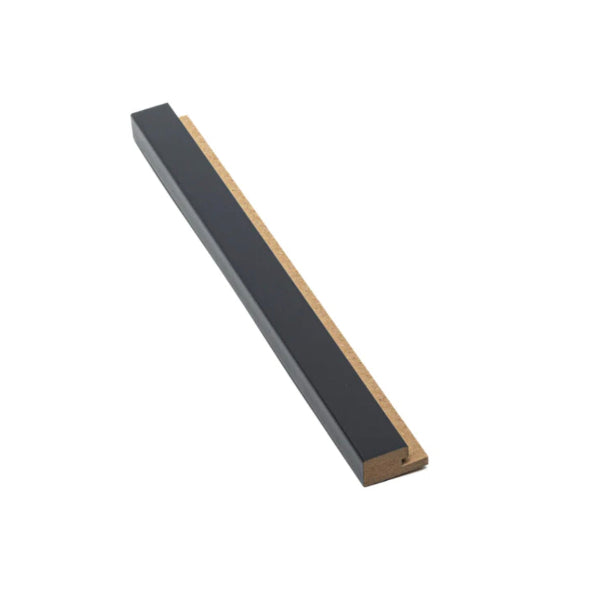 Riflaj decorativ din MDF Gri Antracit – ideal pentru decor interior modern și elegant.