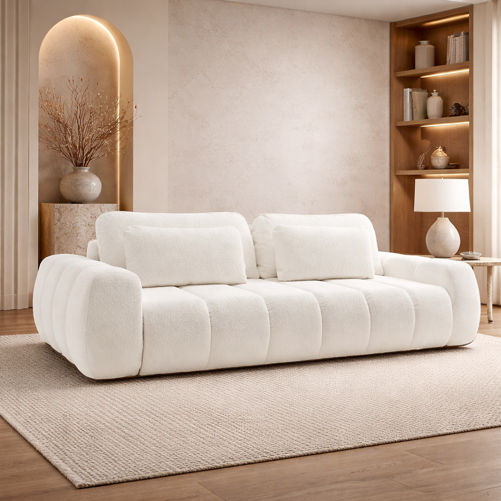 Canapea Mooma moderna pentru living contemporan

Canapea Mooma cu design modern si tapiterie premium
