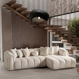 Colțar modern bouclé LONDON pentru living contemporan