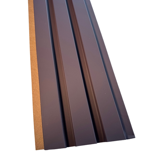 riflaje MDF burgundy, riflaje decorative vișiniu, riflaje perete interior, panouri decorative MDF burgundy, riflaje design interior, riflaje moderne burgundy, panouri riflate MDF