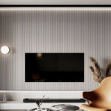 Riflaj decorativ din MDF bej – ideal pentru decor interior modern și elegant