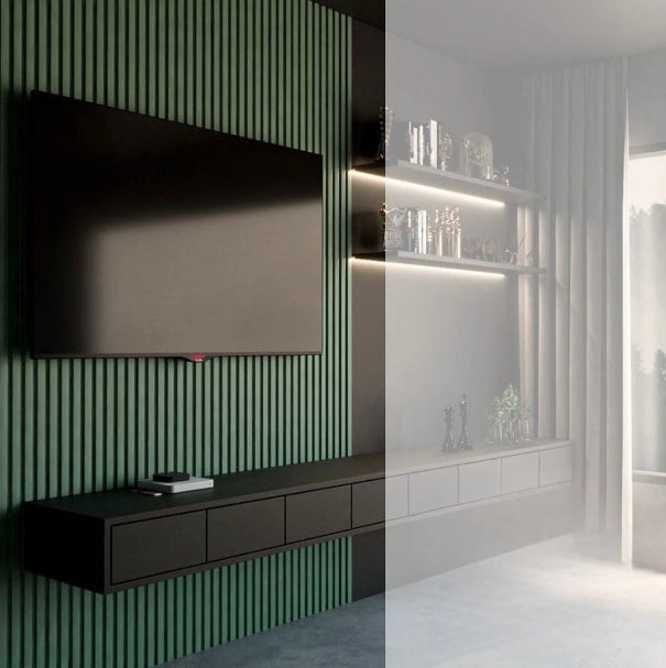 Riflaj decorativ din MDF Forest Calm – ideal pentru decor interior modern și elegant