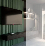 Riflaj decorativ din MDF Forest Calm – ideal pentru decor interior modern și elegant