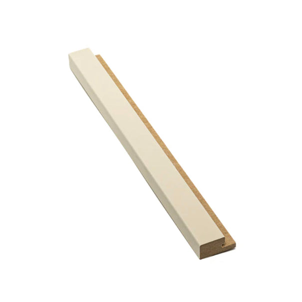 Riflaj decorativ din MDF bej – ideal pentru decor interior modern și elegant.