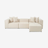 Canapea Cloud modulara amplasata in living contemporan