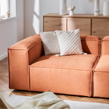Canapea modulara Frame Cinnamon cu design modern, sezut generos si structura modulara