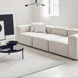 Canapea Modulara Frame Soft Beige – Design modern si confort premium