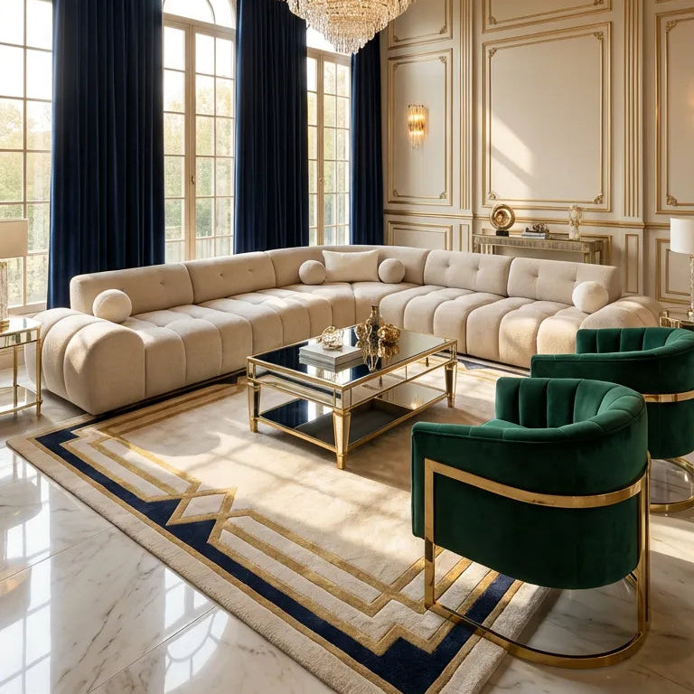 Coltar Icon modular cu forme organice si stil contemporan