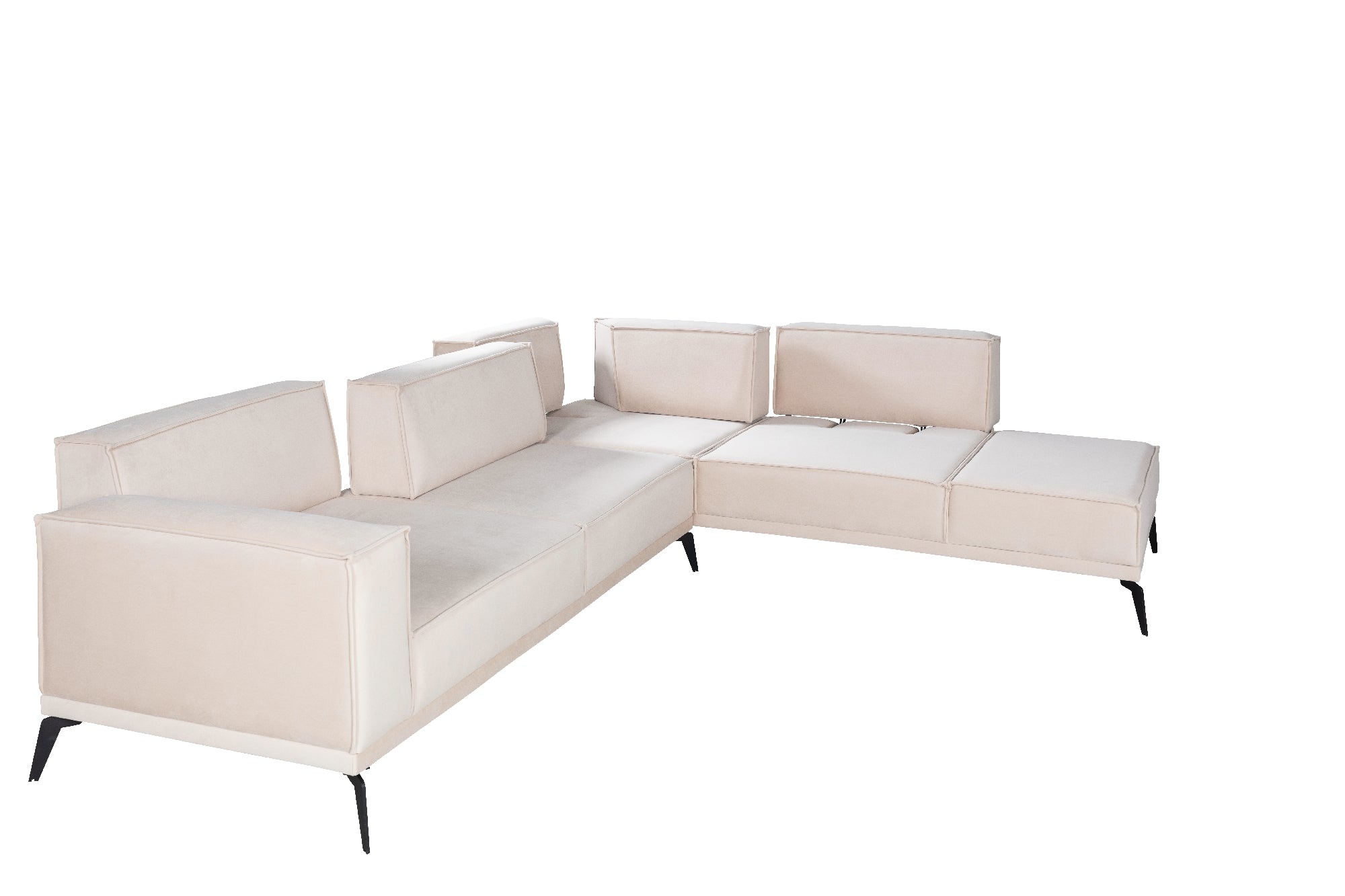 Coltar Pera modular pentru living contemporan, confort premium