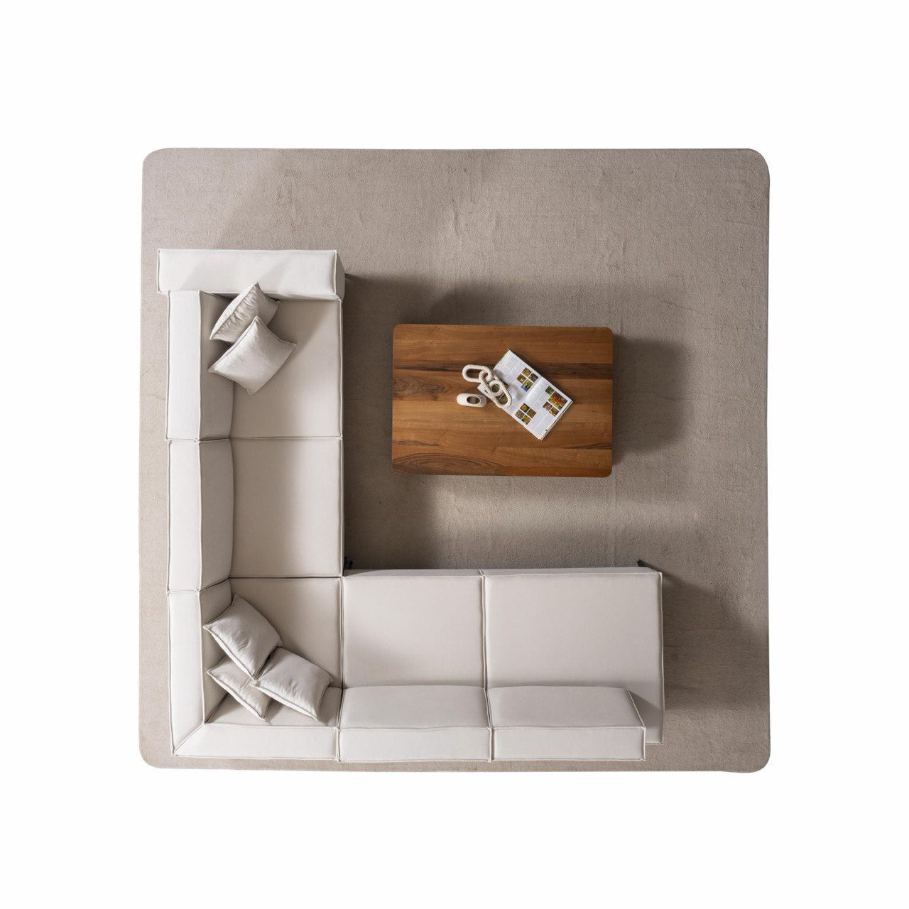 Coltar modern modular Pera pentru interior contemporan